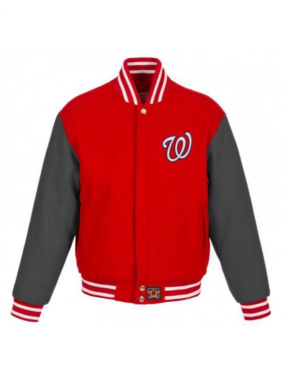 Washington Nationals Wool baseball Varsity Jacket