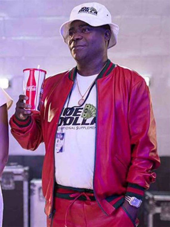 What Men Want Tracy Morgan Bomber Leather Jacket