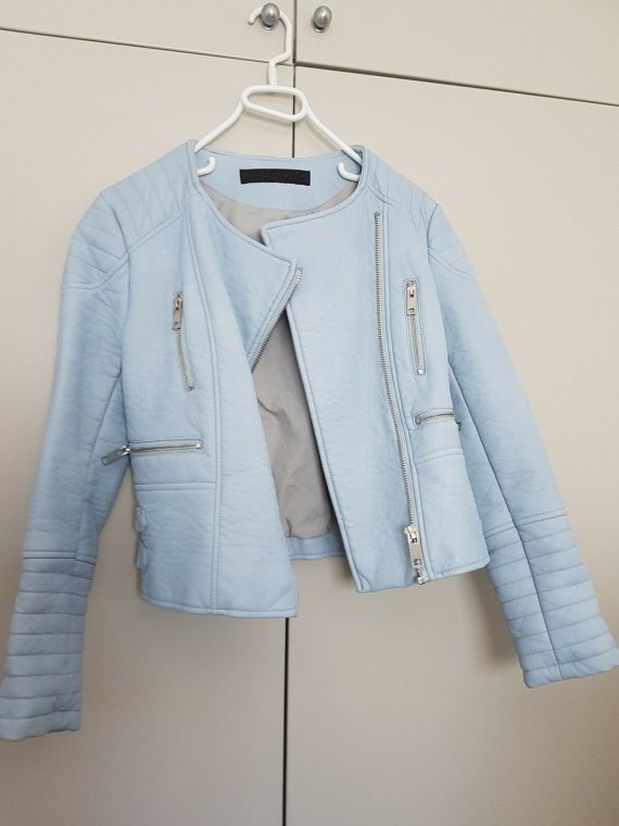 Womens Baby Blue Jacket