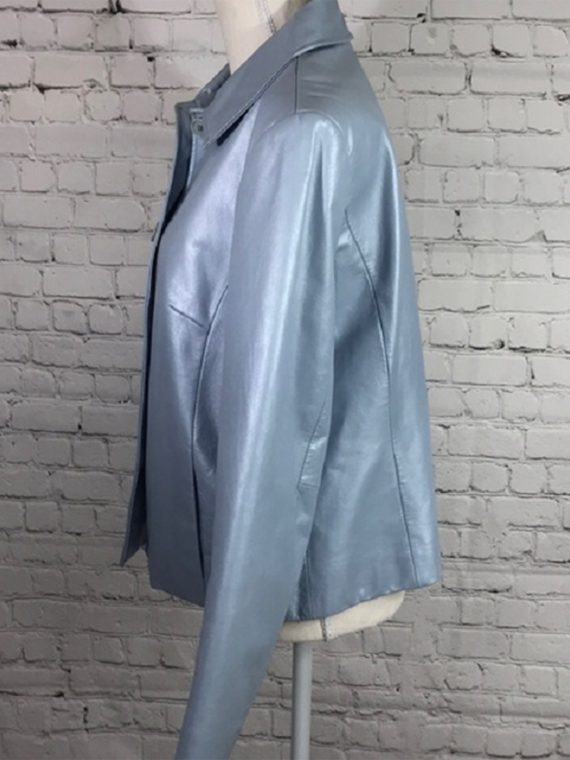 Womens Baby Blue Lord & Taylor Jacket