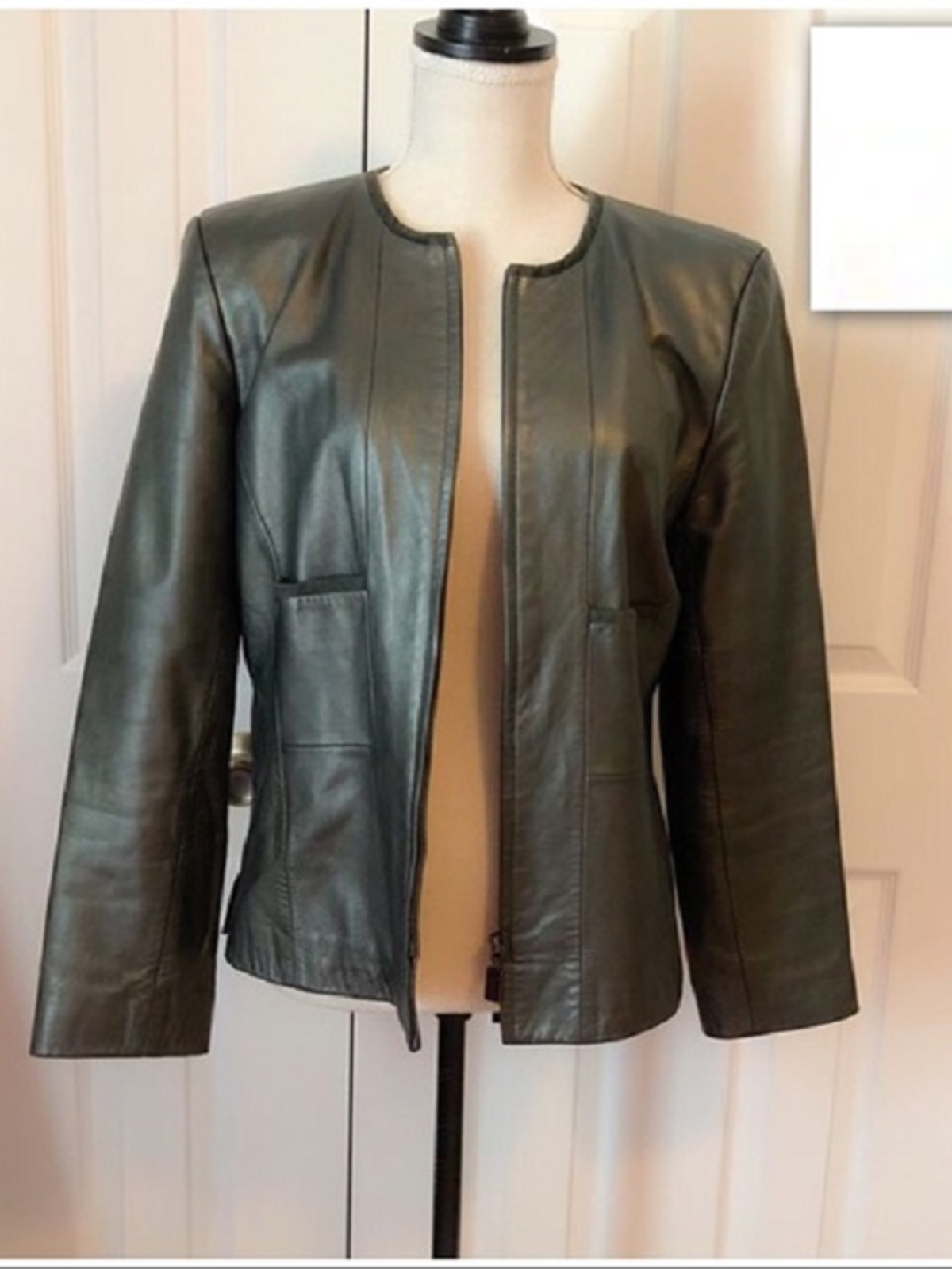 Womens Doncaster Brown Leather Jacket