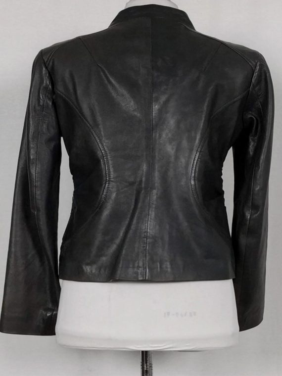 Womens Elie Tahari Leather Jacket