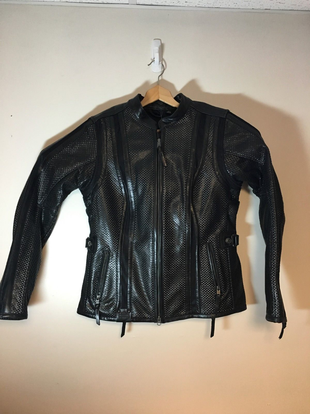 Women’s Perforated Coolcore Leather Jacket