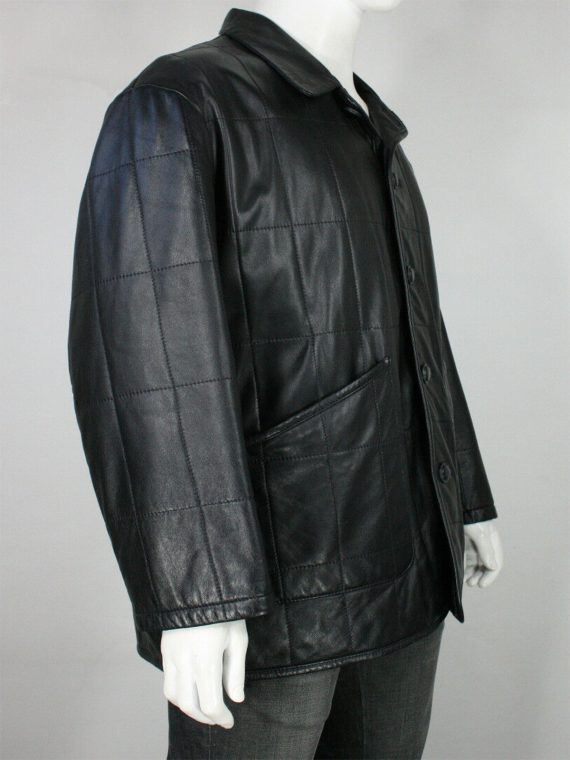 YSL Black Field Yves Saint Leather Jacket