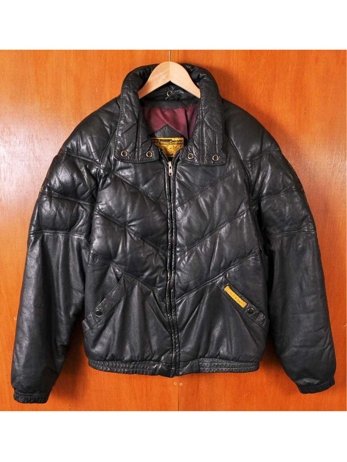 1980s Double Goose Vintage Leather Jacket