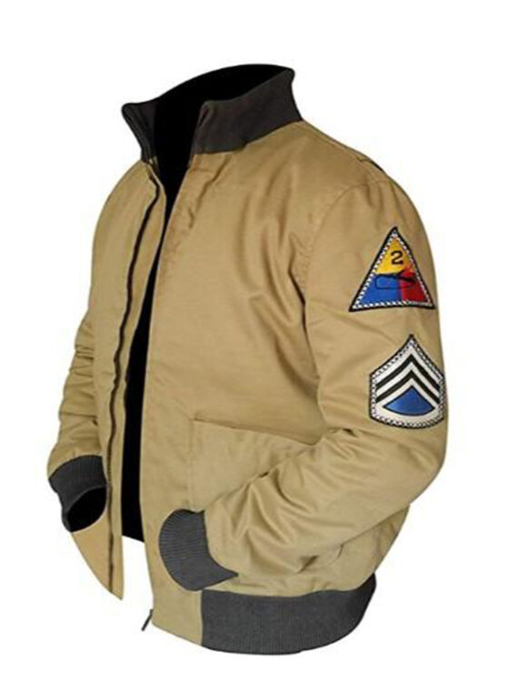 Brad Pitt Fury Don Wardaddy Collier World War 2 Jacket