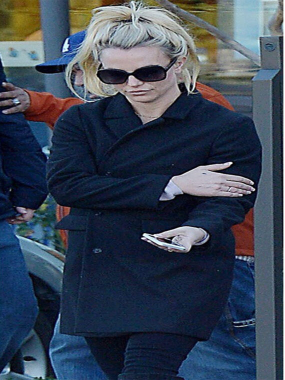 Britney Spears Wool Coat