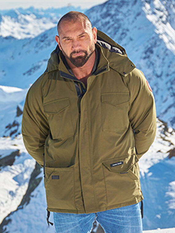 Dave Bautista Spectre 2015 Movie Cotton Jacket