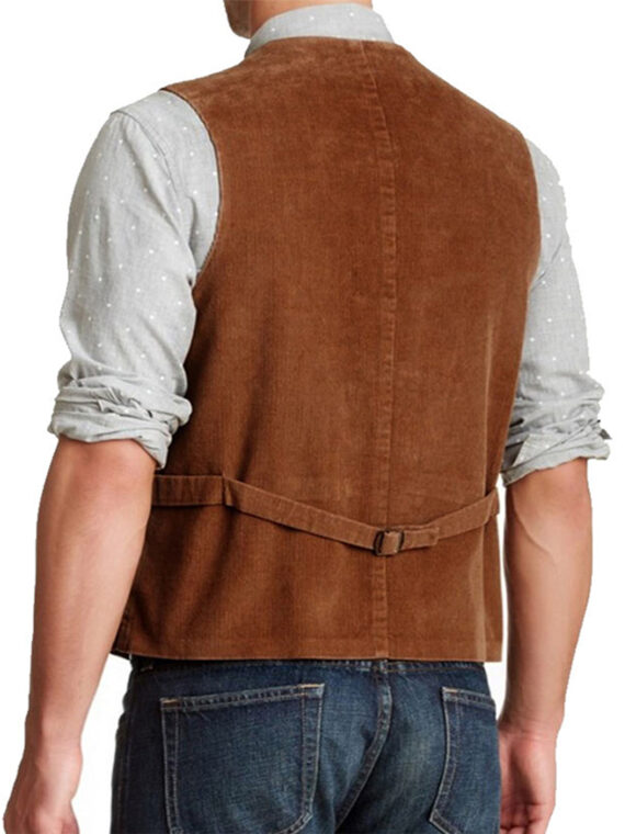 Fantastic Beasts Newt Scamander Brown Vest