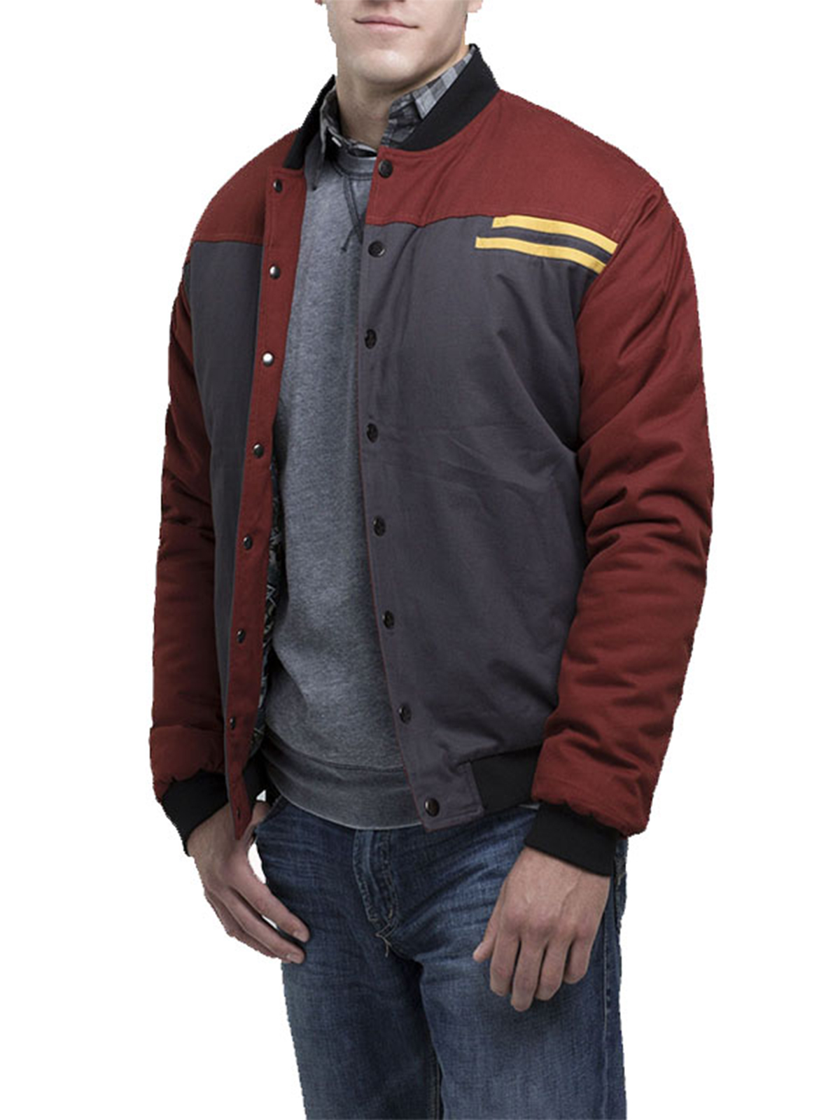 Iron Secret Identity Man Casual Jacket