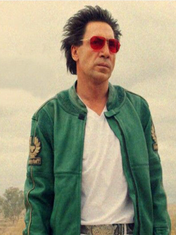 Javier Bardem The Counselor 2013 Movie Green Jacket