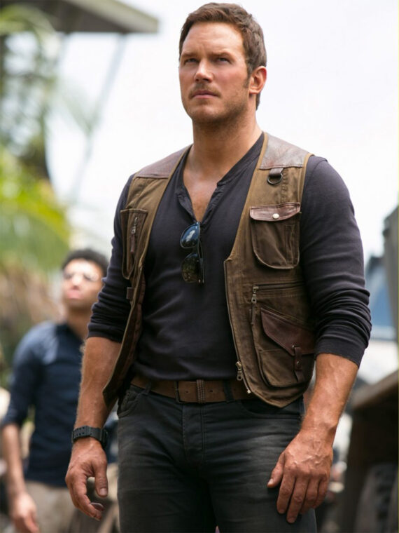 Jurassic World Fallen Kingdom Chris Pratt Vest