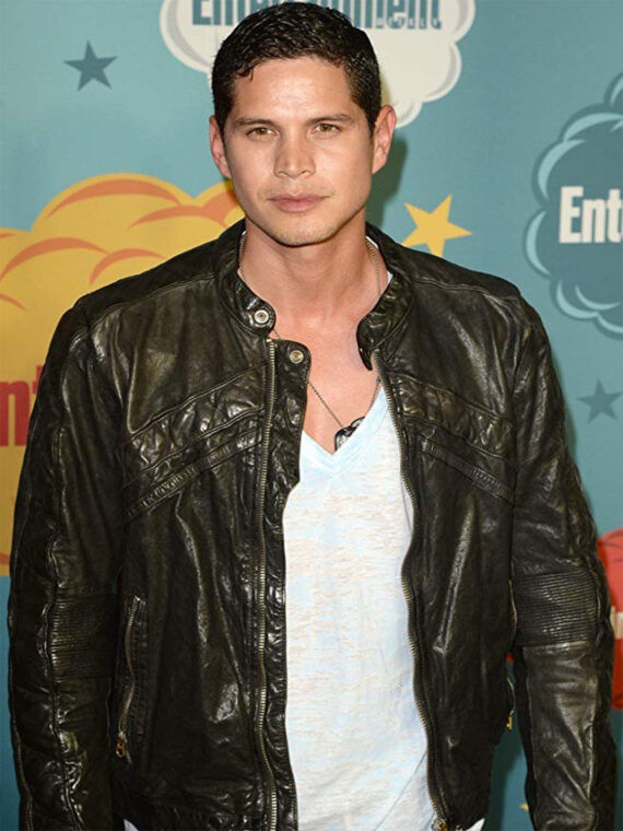 Actor J. D. Pardo Stylish Leather Jacket