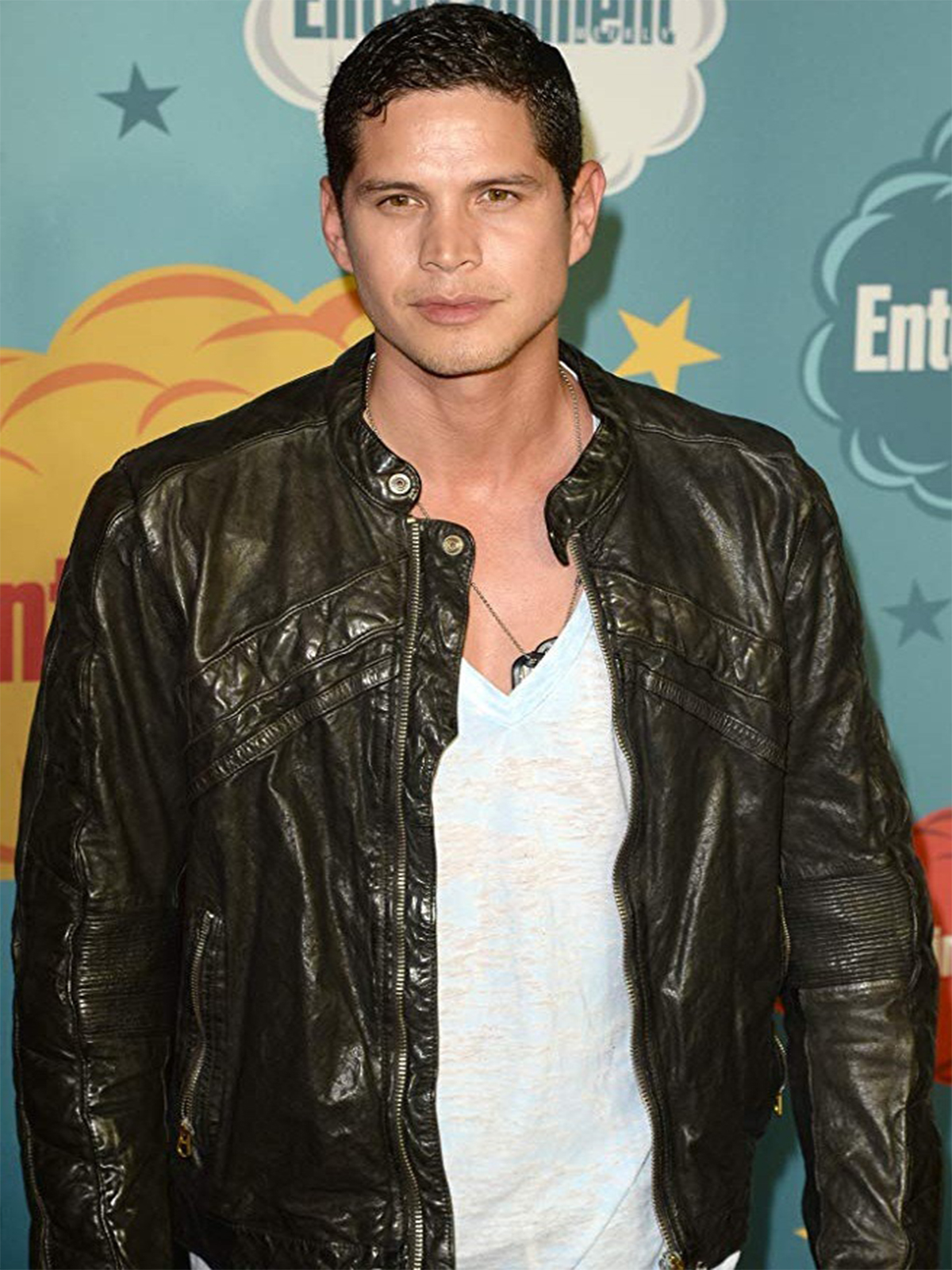 Actor J. D. Pardo Stylish Leather Jacket