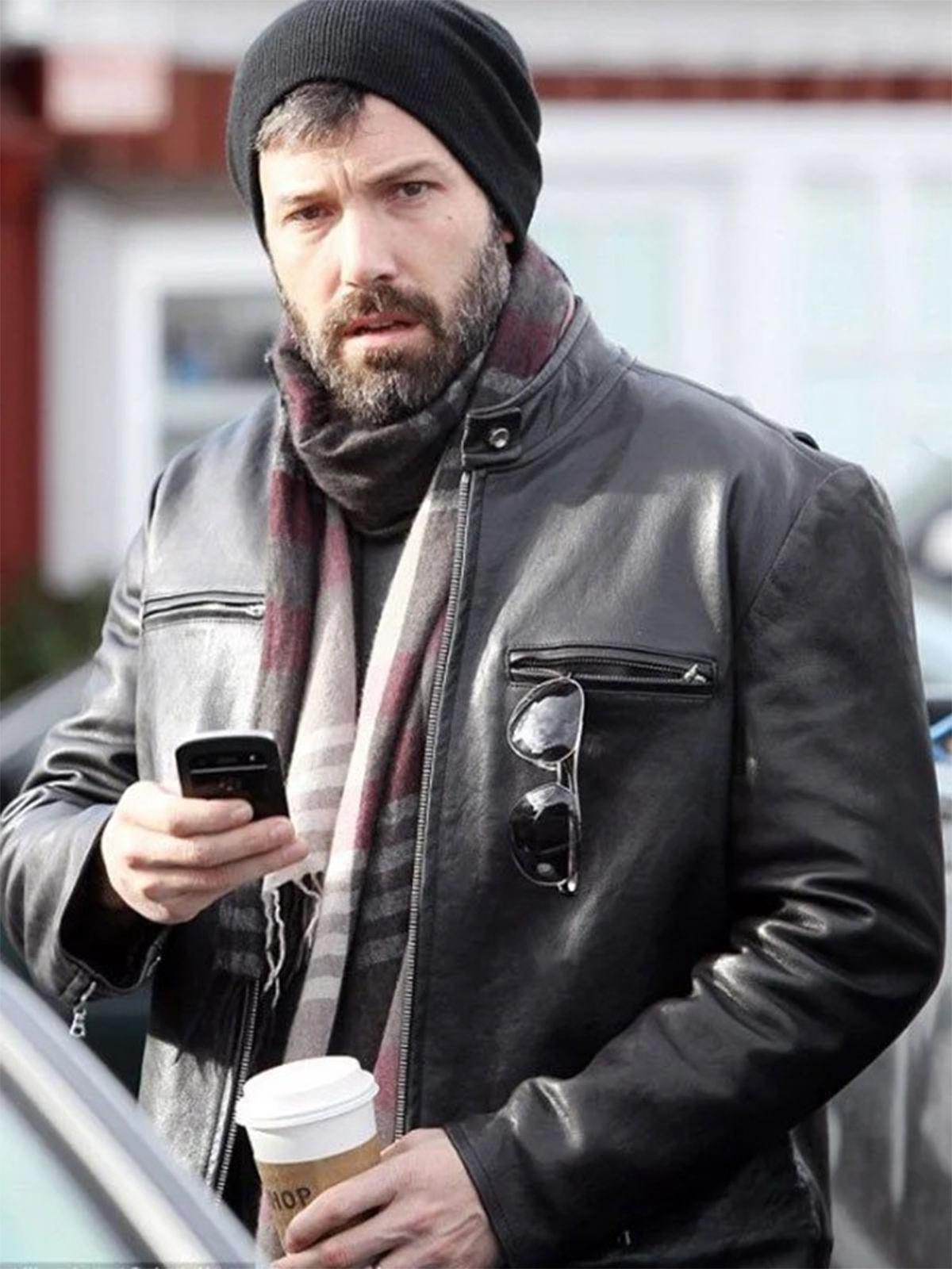 Ben Affleck Black Jacket