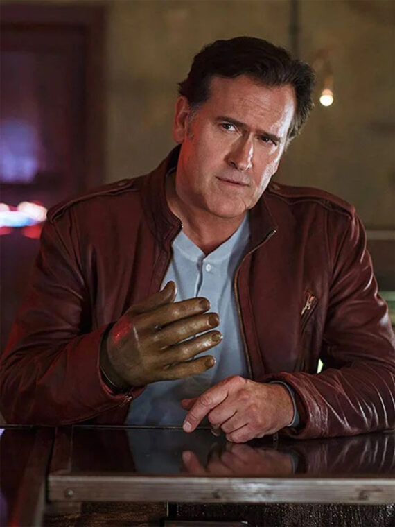 Bruce Campbell Ash vs Evil Leather Jacket