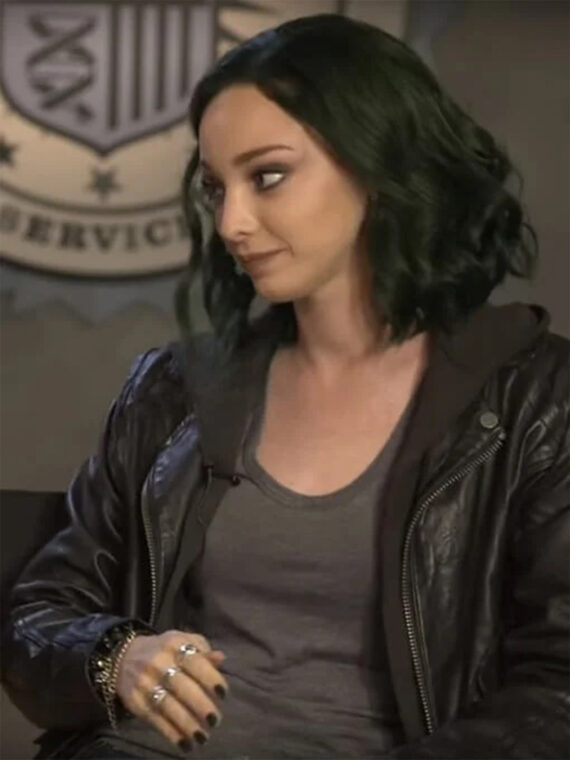 Emma Dumont The Gifted Black Jacket