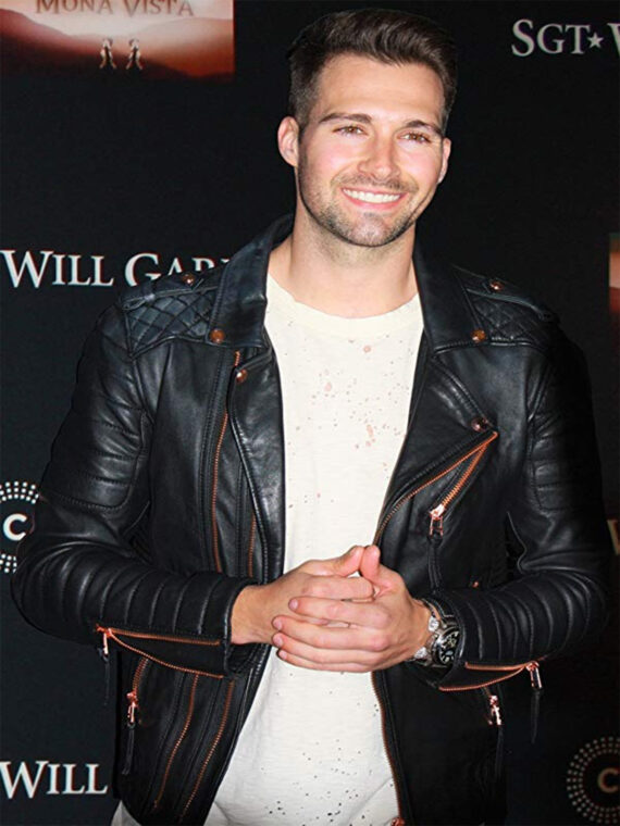 James Maslow SGT. Will Gardner Event Biker Jacket