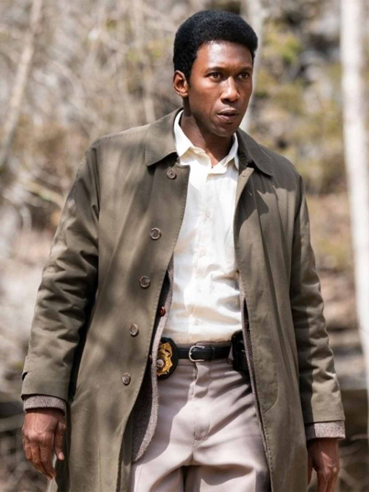 Mahershala Ali True Detective Coat