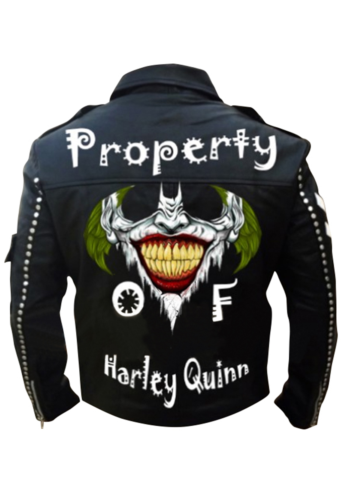 Men Biker Harley Quinn Jacket