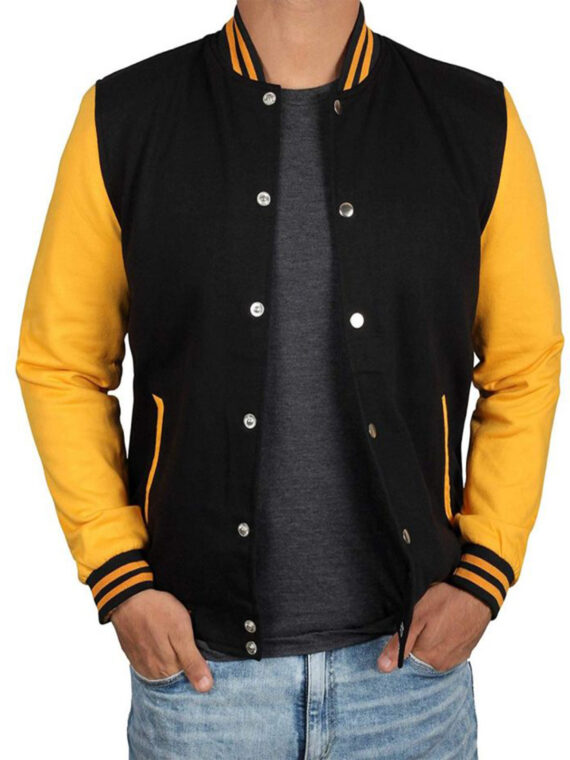 Men Classic Baseball Jacket