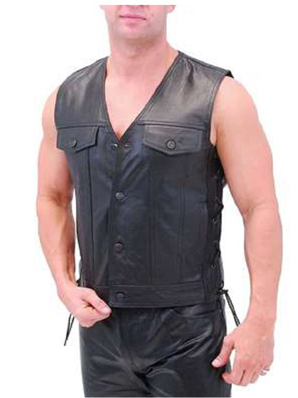 Men Elegant Holster Pocket Vest