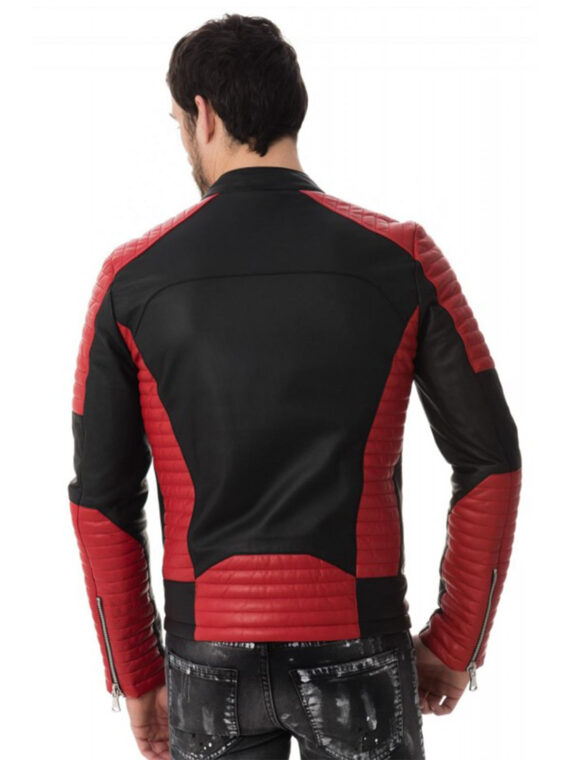 Men Motor Biker Jacket