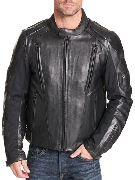 Men’s Padded Motorcycle Jacket