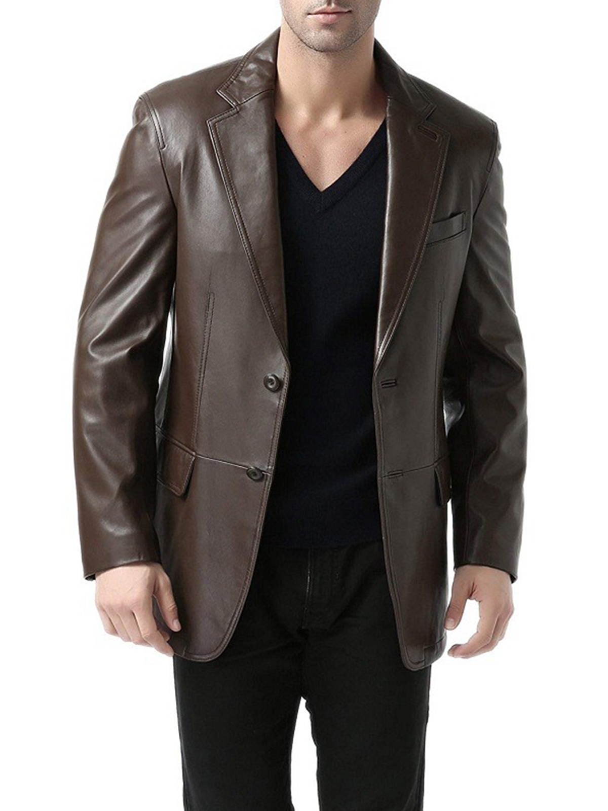 Men’s Two-Button Blazer Coat