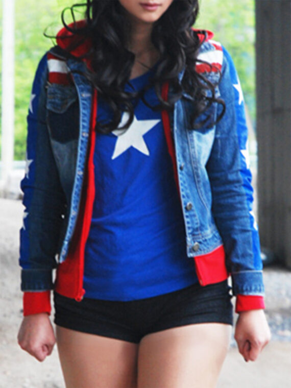 Miss America Chavez Star Logo Jacket