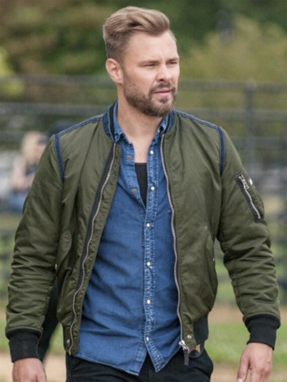 Patrick John Flueger P.D. Adam Ruzek Jacket