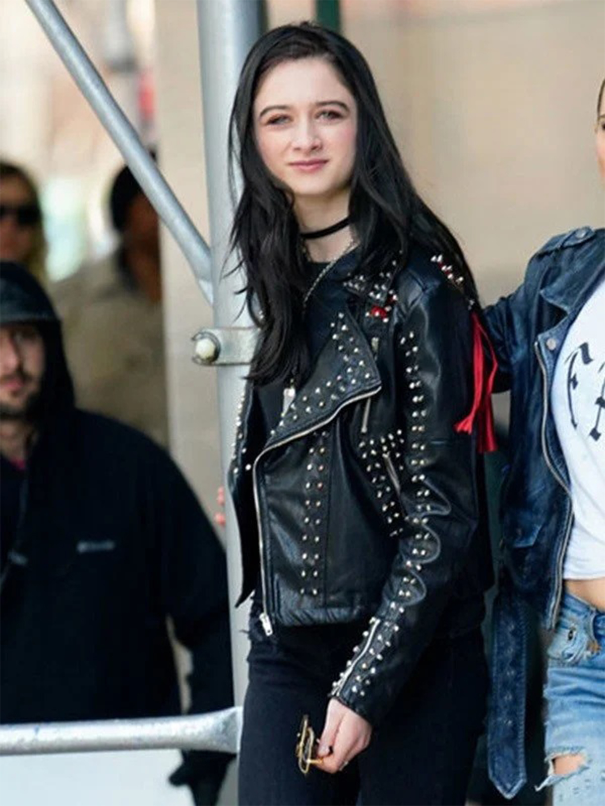 Raffey Cassidy Vox Lux Black Jacket