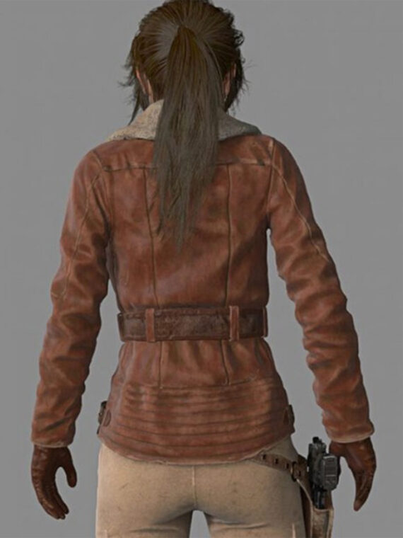 Rise of the Tomb Raider Lara Croft Brown Jacket - Image 2