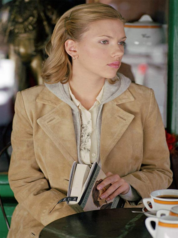 Scarlett Johansson In Good Alex Coat