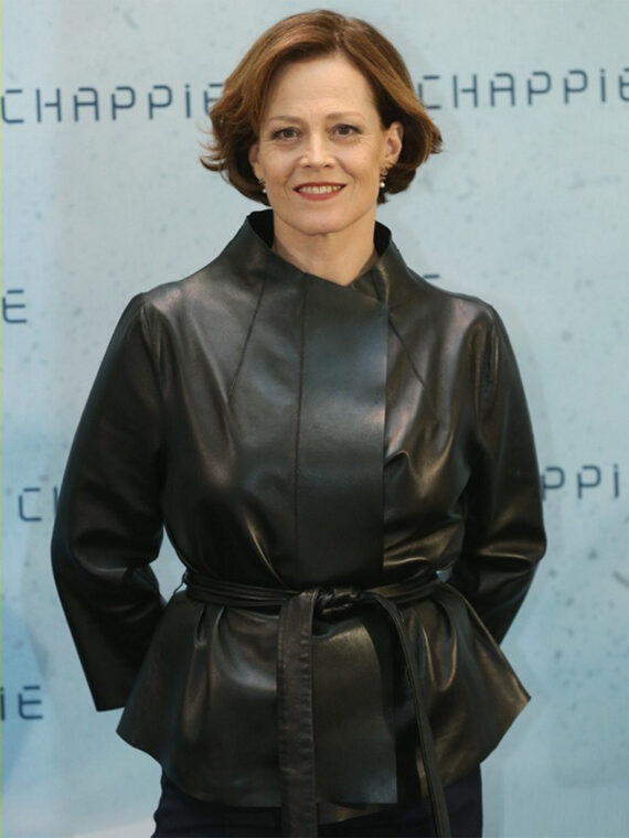 Sigourney Weaver Chappie Michelle Bradley Jacket