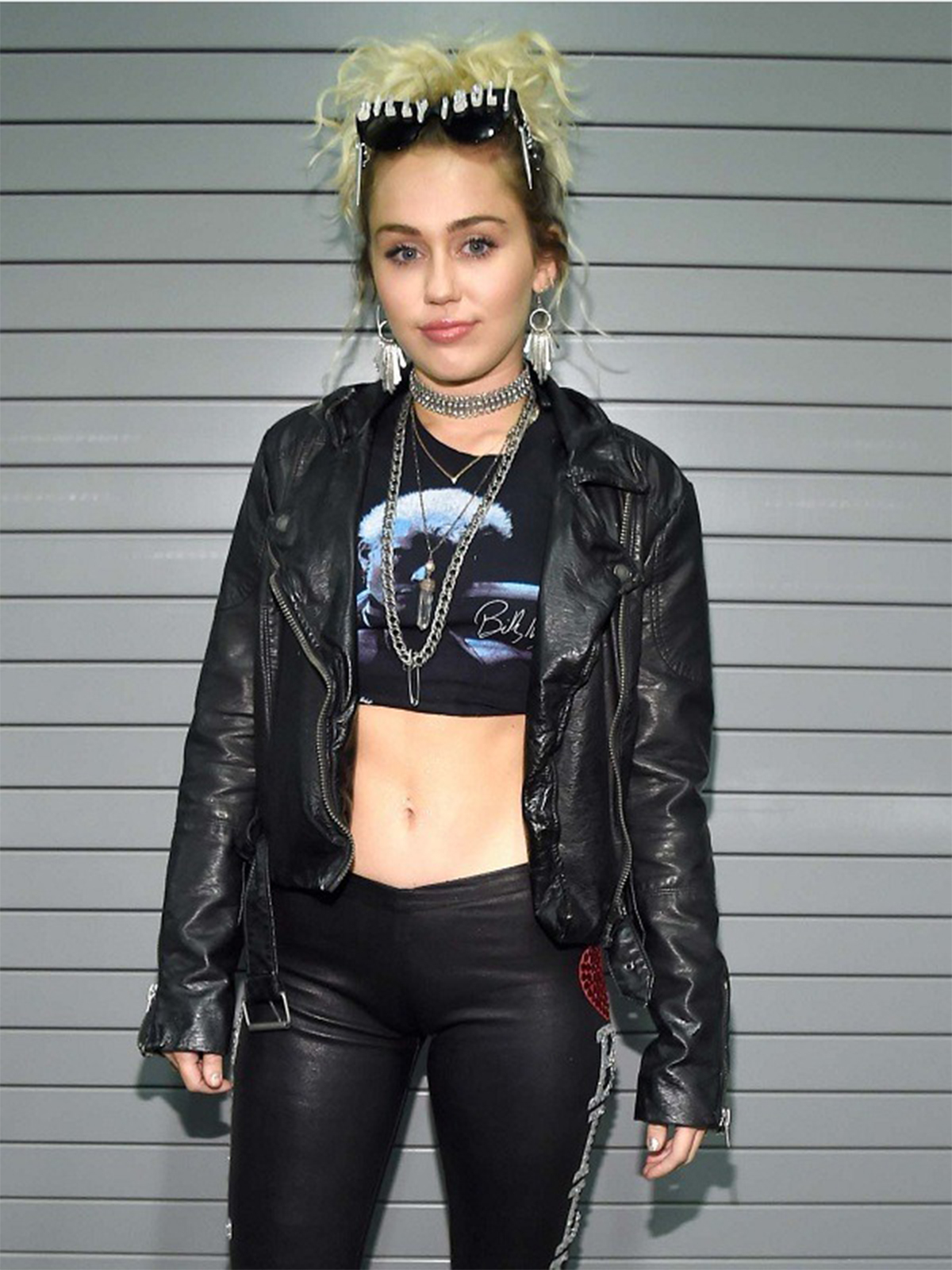 Singer Miley Cyrus Jacket