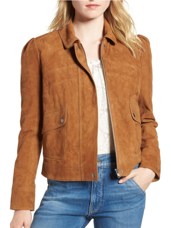 The Flash Season 5 Jessica Kennedy Suede Jacket