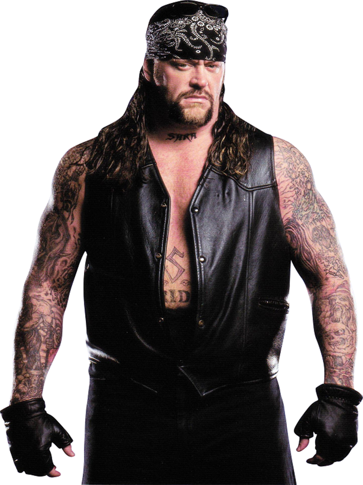 The Undertaker Leather Vest