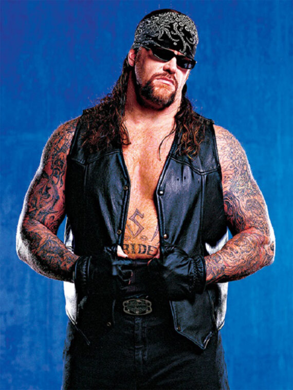 The Undertaker Leather Vest - Image 2