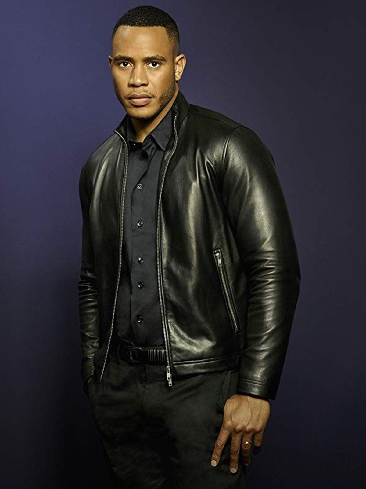 Trai Byers Empire Andre Lyon Leather Jacket