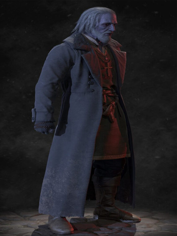 Video Game Vampyr William Marshal Long Coat