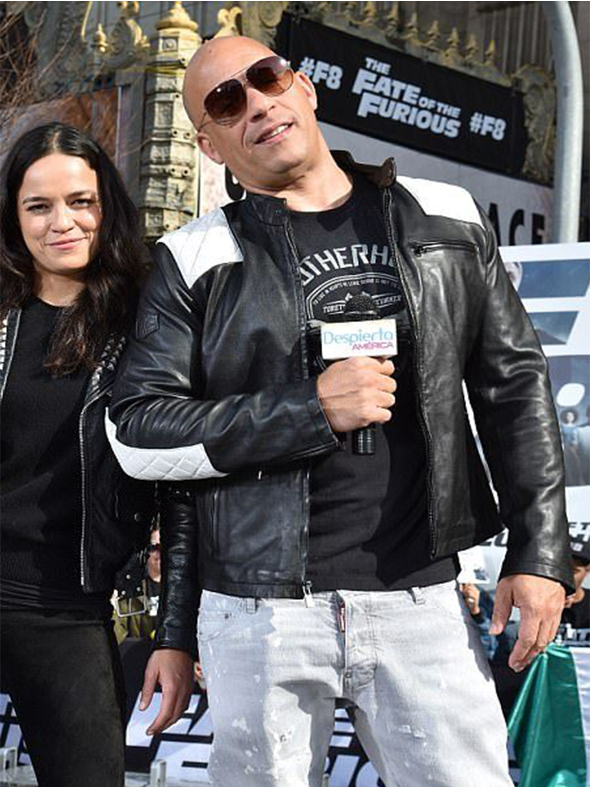 Vin Diesel Stylish Leather Jacket