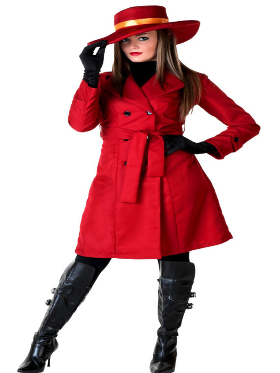 Women Double Breasted Trench Coat