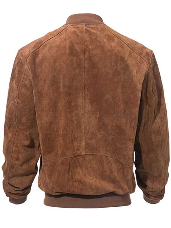 Adamsville Mens Brown Suede Jacket