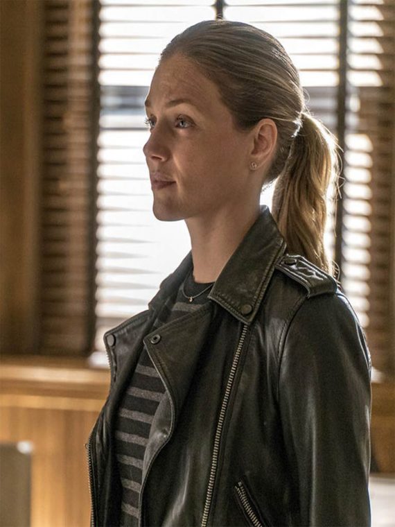 Chicago P.D S04 Hailey Upton Leather Jacket