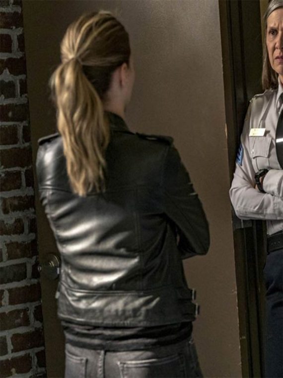 Chicago P.D. S04 Hailey Upton Leather Jacket