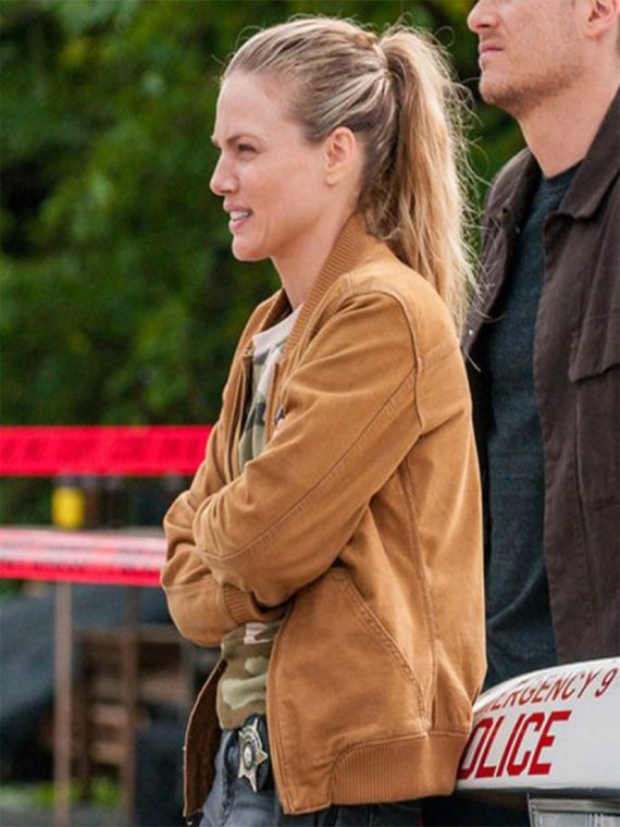 Chicago P.D. S07 Ep7 Hailey Upton Bomber Jacket