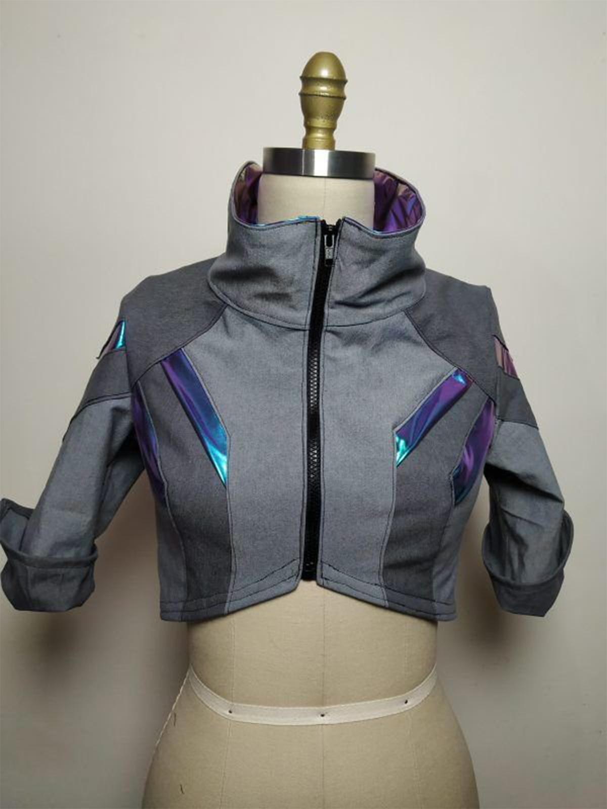 Cyberpunk ShadowRun Grey TwilightSins Jacket