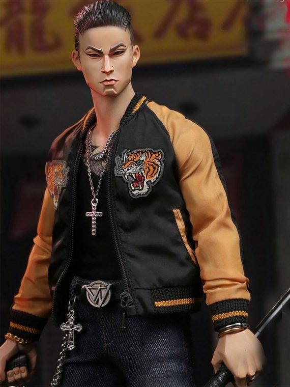 Gangsters Kingdom Club 2 Van Ness Varsity Jacket - Image 3