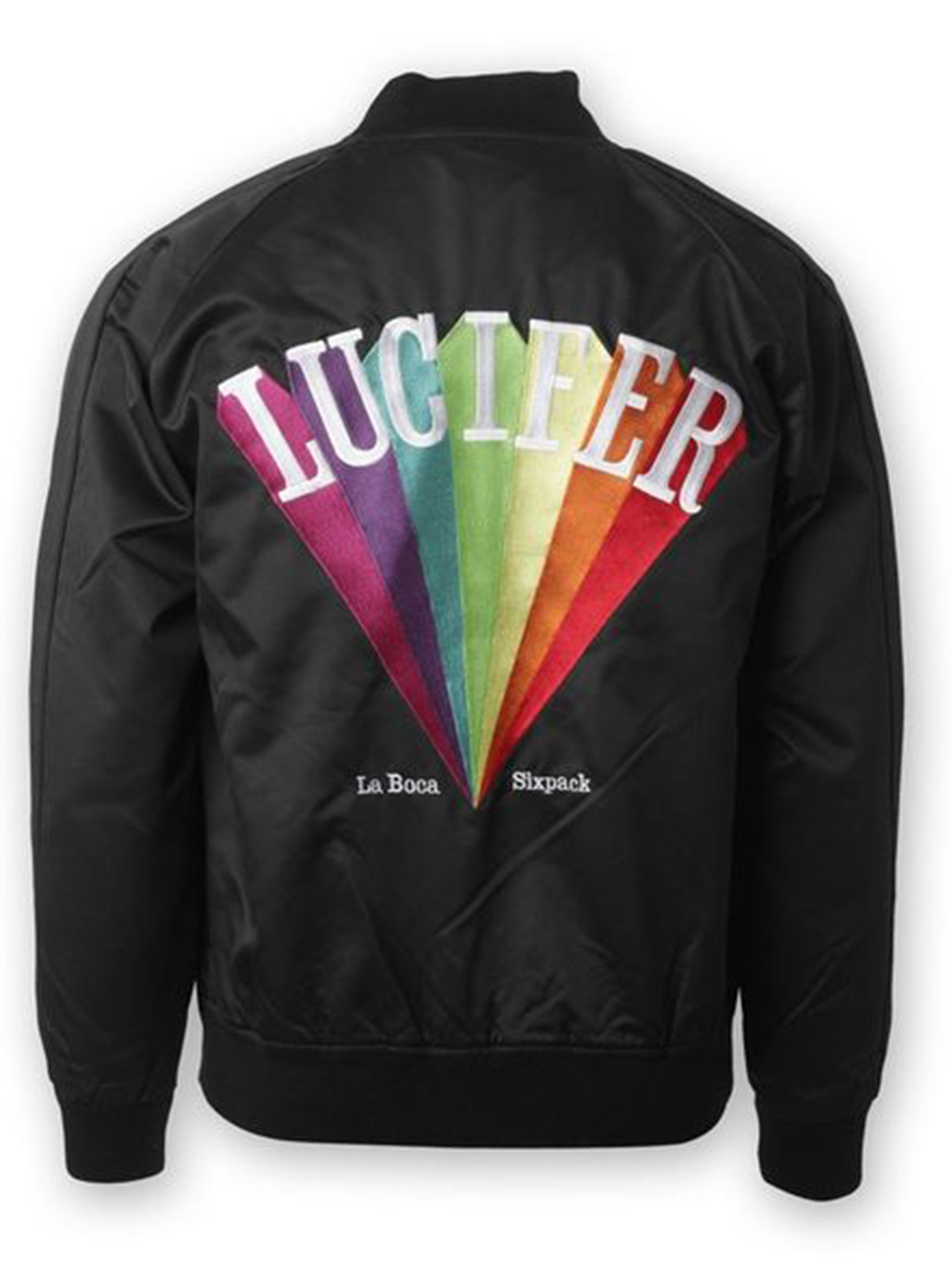 Mens Kenneth Anger Lucifer Black Jacket